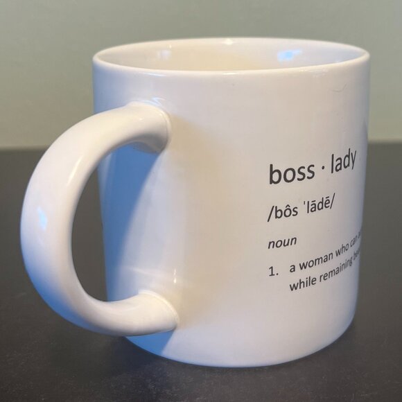 BOSS LADY noun / A Woman Who Can Accomplish All Tasks While Remaining Beautiful - Picture 2 of 7